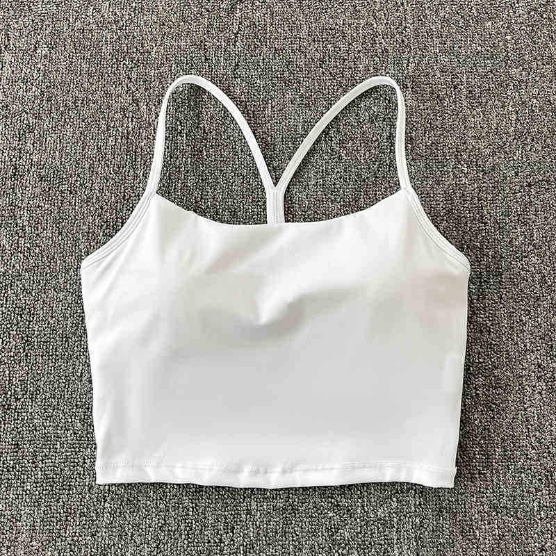 Yoga Fitness Training - Training yoga vest, nude cross suspender,