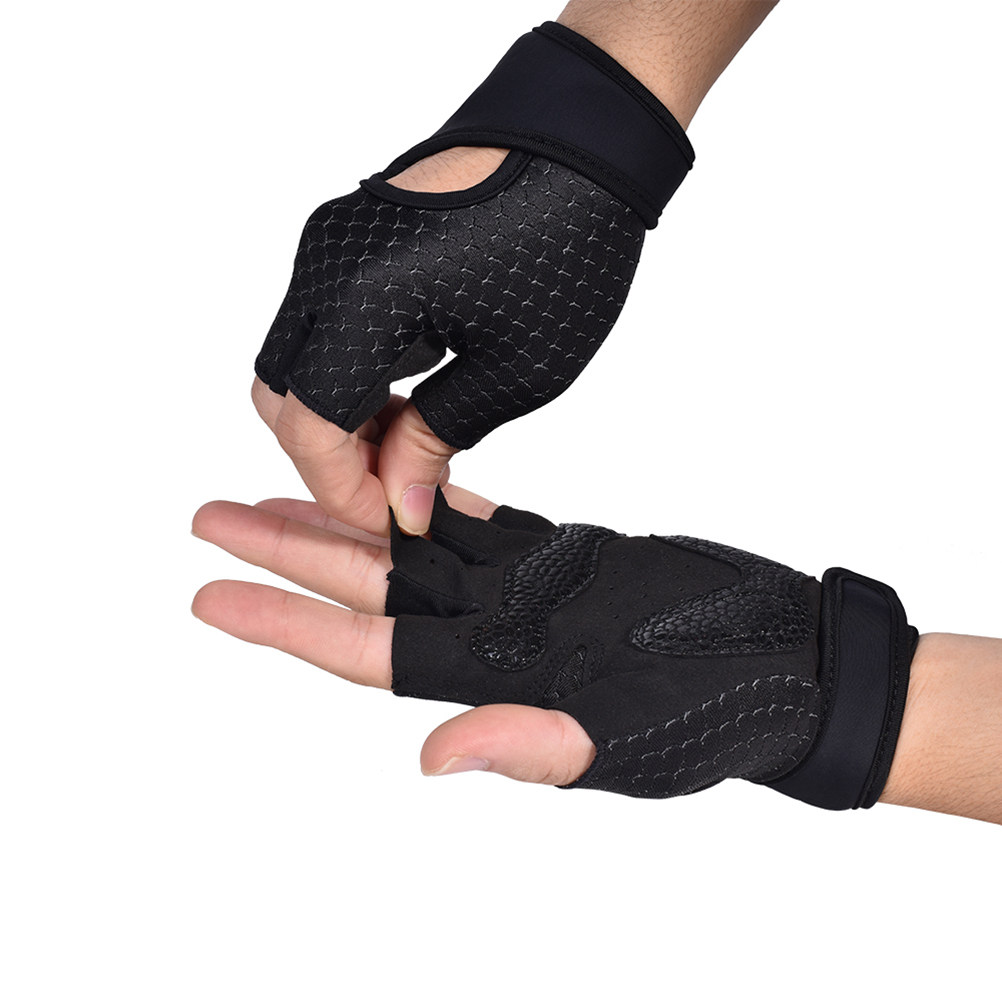 Yoga Of Fitness - 1Pair Fitness Gloves Half Finger Non