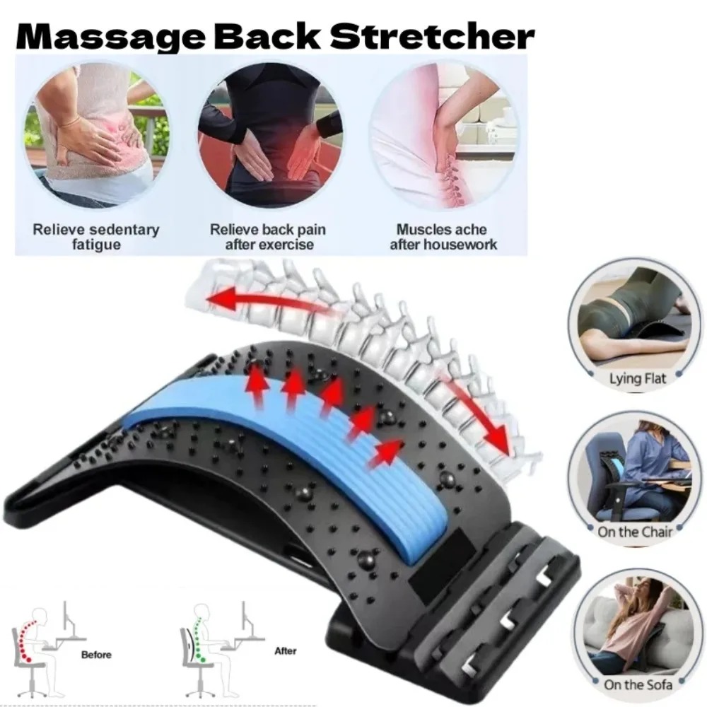 Lumbar Back Stretcher 4 Level  - đánh giá và giá Posture Corrector Back