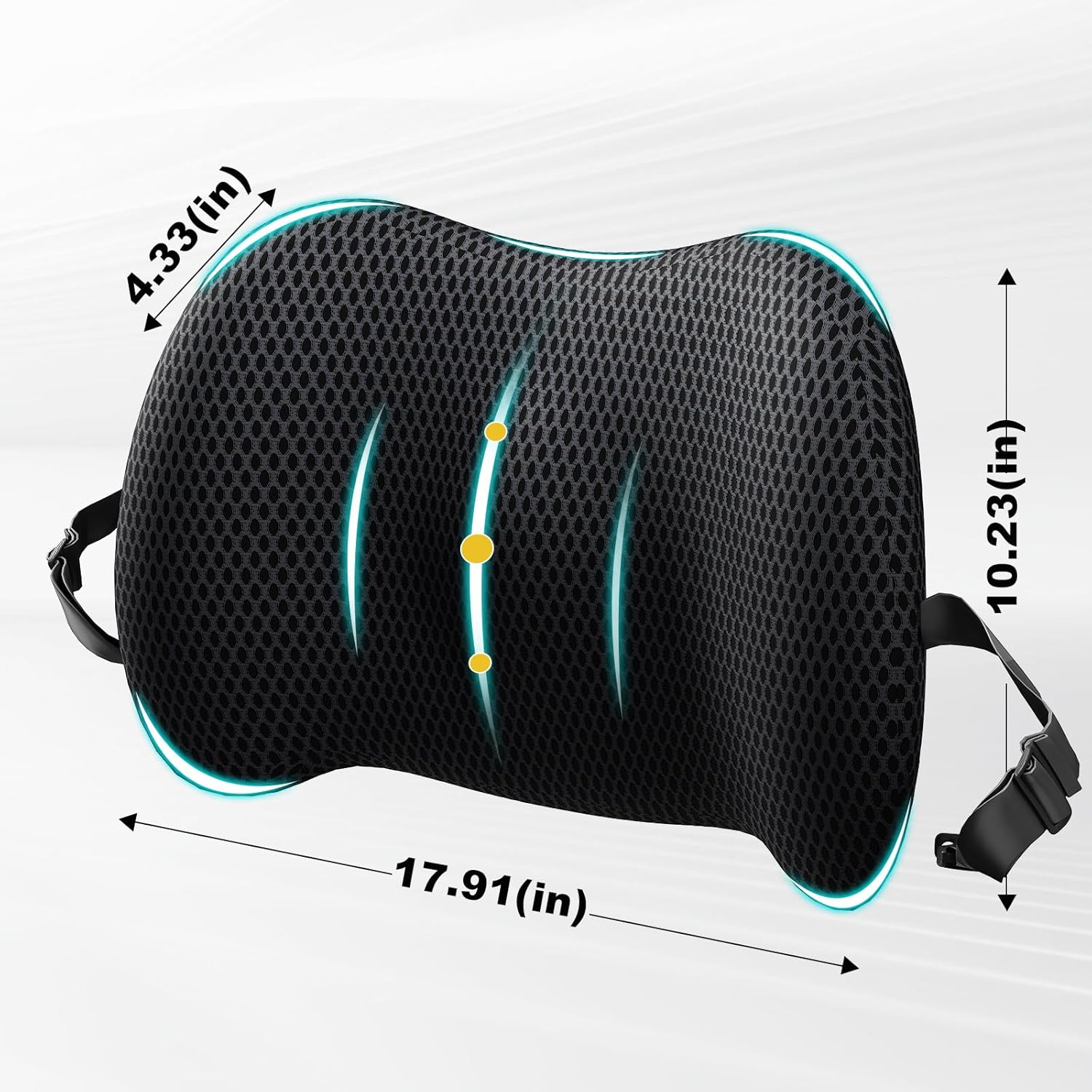 Ergonomic Lumbar Support Pillo - đánh giá và giá Posture Corrector Back
