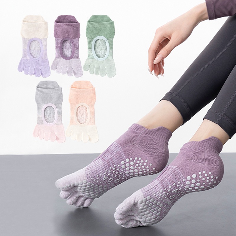 Women's Yoga Socks with Five F - đánh giá và giá Yoga Fitness Training