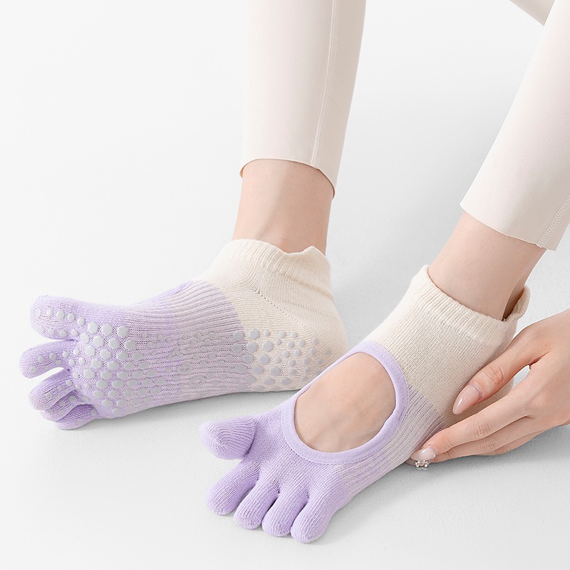 Women's Yoga Socks with Five F - đánh giá và giá Yoga Fitness Training