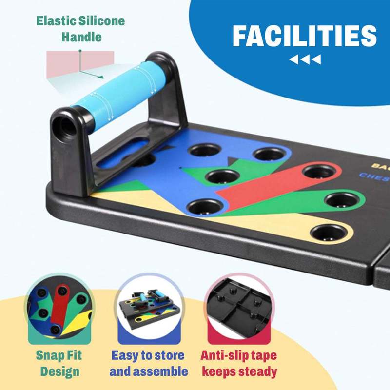 Portable Foldable Push Up Boar - đánh giá và giá Push Up Board