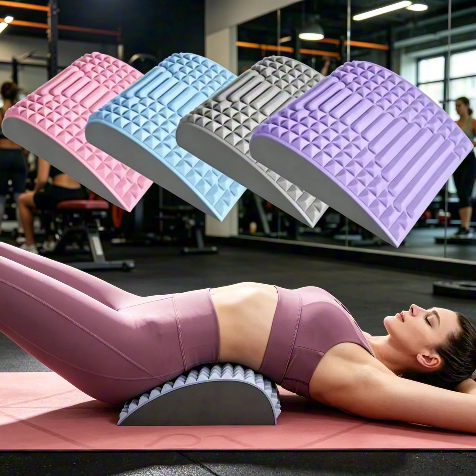 Back Stretcher Pillow Waist Ma - đánh giá và giá Posture Corrector Back
