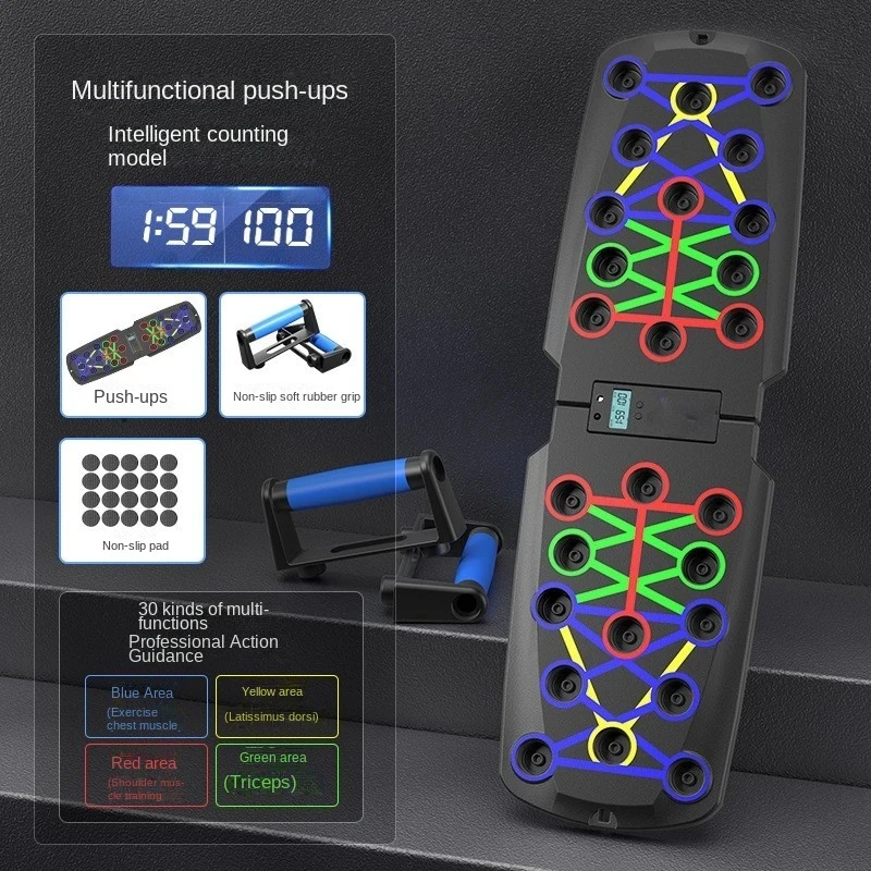 Push-up Board Set Portable Mul - đánh giá và giá Push Up Board