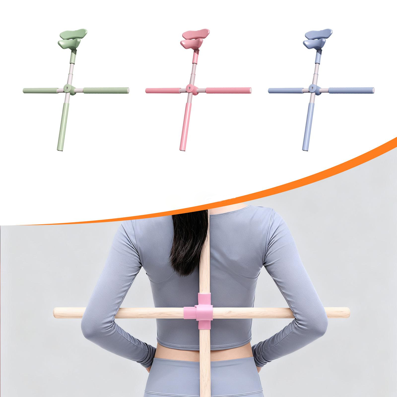 Yoga Stick Cross Open Back Pos - đánh giá và giá Posture Corrector Back