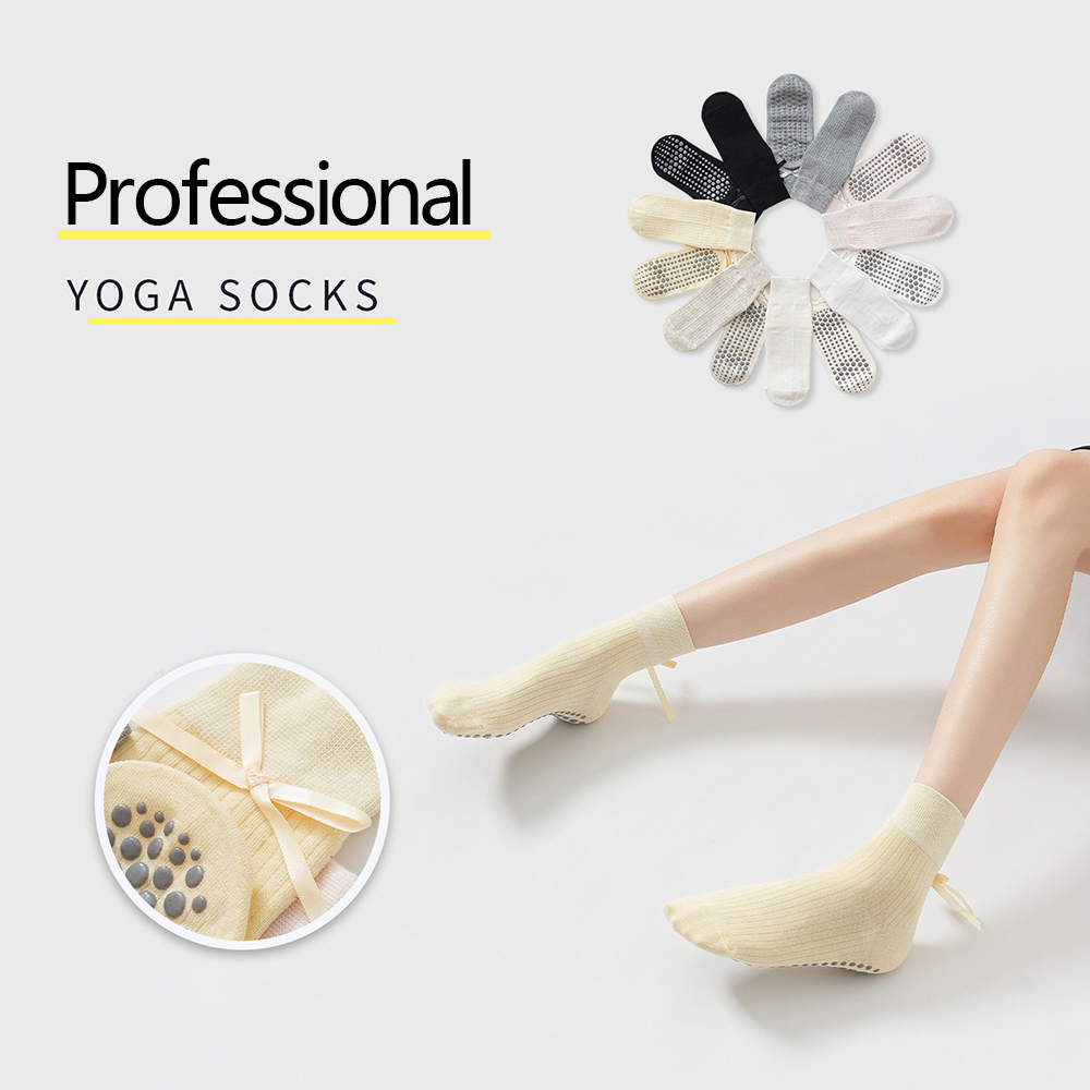 Cute Bowknot Yoga Socks Girls  - đánh giá và giá Yoga Of Fitness