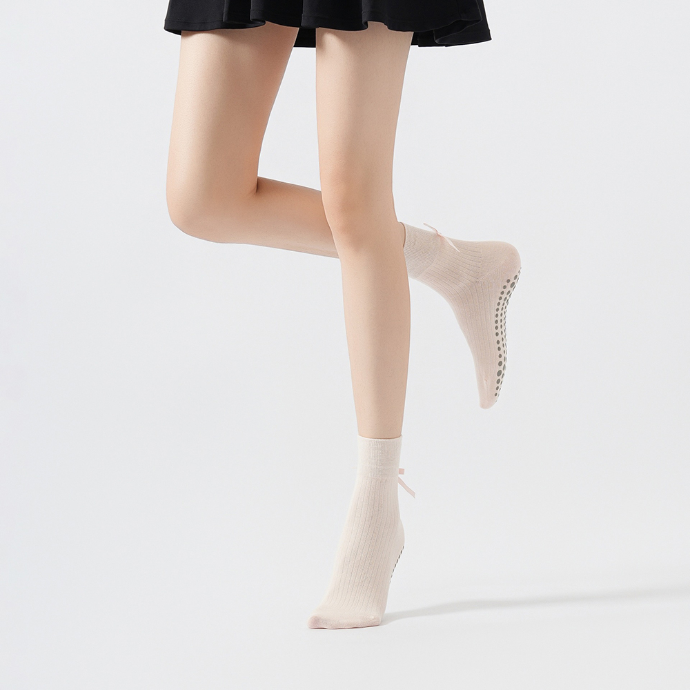 Cute Bowknot Yoga Socks Girls  - đánh giá và giá Yoga Of Fitness