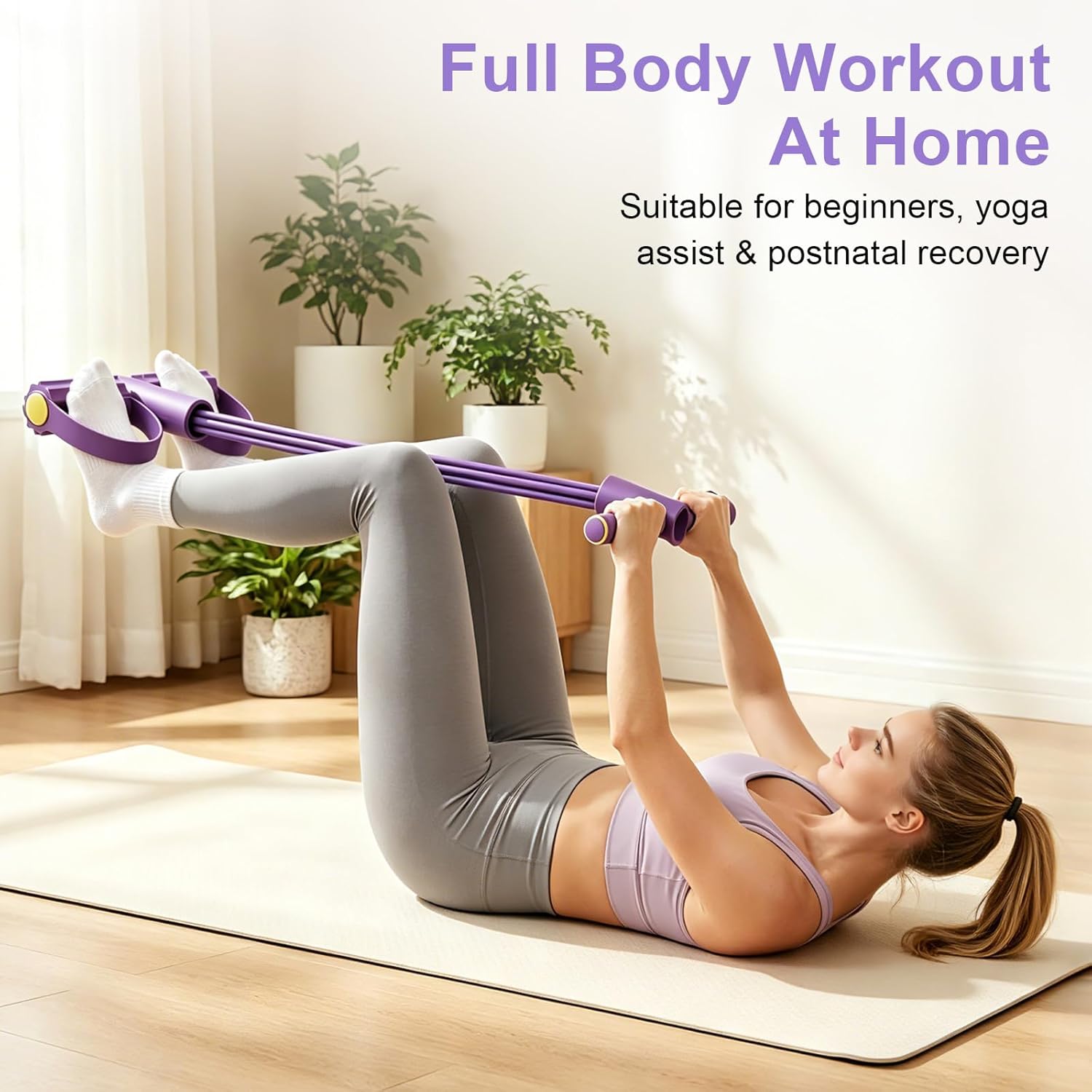 4-Tube Resistance Band Multi F - đánh giá và giá Yoga Fitness Resistance Band