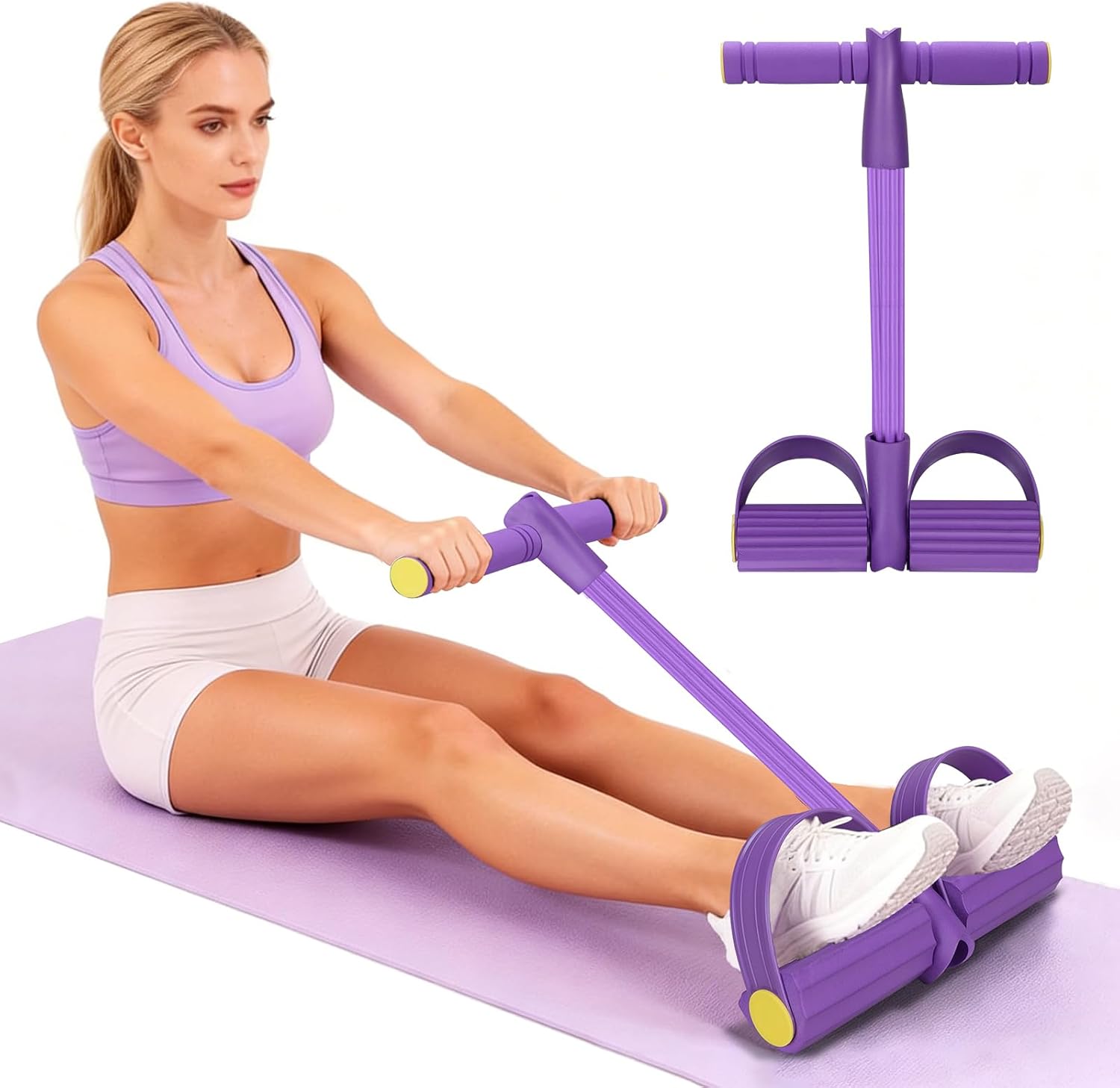 4-Tube Resistance Band Multi F - đánh giá và giá Yoga Fitness Resistance Band