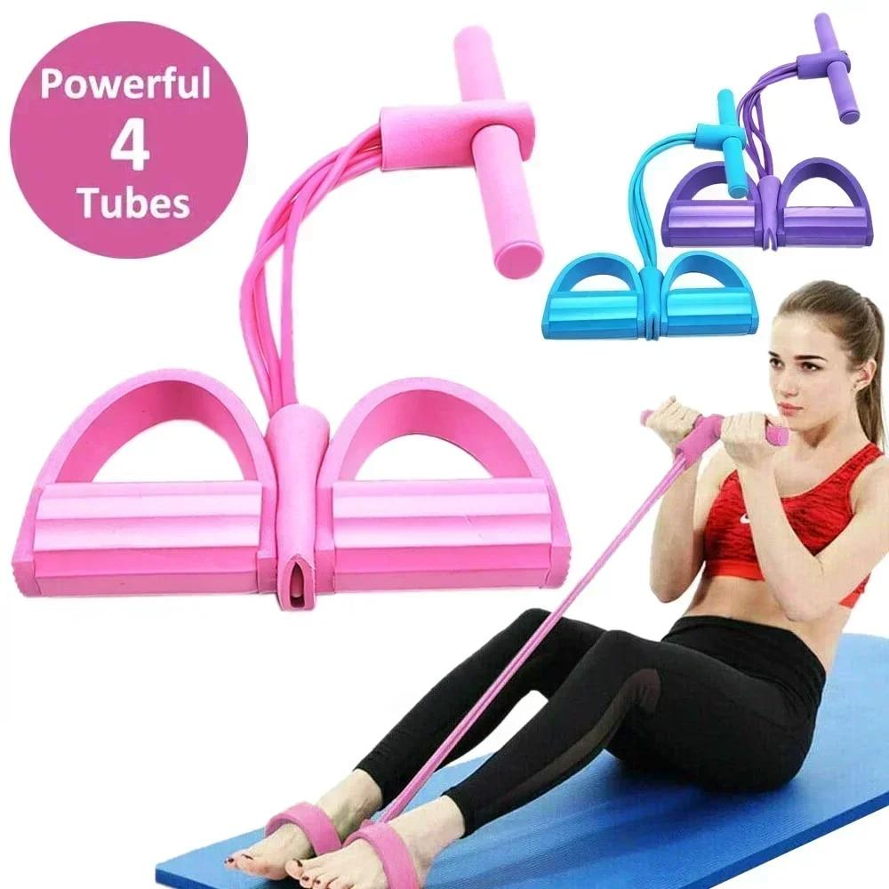 4/6 Level Resistance Band Elas - đánh giá và giá Yoga Fitness Resistance Band